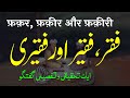 Faqr  faqeer aur faqeeri  ek tahqiqi o tafseeli guftagu  by meraj afzaly