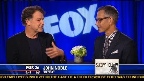 Actor John Noble previews @SleepyHollowFOX 2nd season premiere