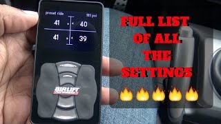 Airlift Performance 3P or 3H: Controller With All The Settings Review! Part 3