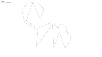 Douglas-Peucker polygon simplification algorithm