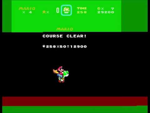 Super Mario World - Lag Visualization