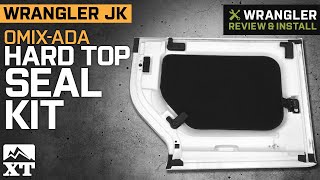 Jeep Wrangler JK Omix ADA Hard Top Seal Kit (2011-2018) Review & Install -  YouTube