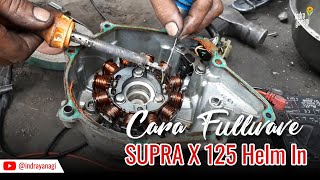 Cara Pasang Voltmeter Supra X 125 Helm-in | Bisa Semua Motor