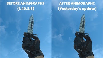 M9 Bayonet Animation Comparison
