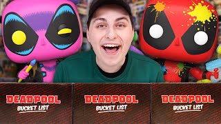 Unboxing 5 Deadpool Bucket List Funko Pop Mystery Boxes!