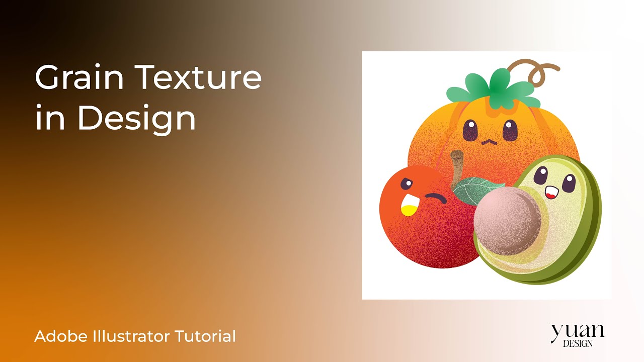 Adobe Illustrator | Add Grain Texture - YouTube