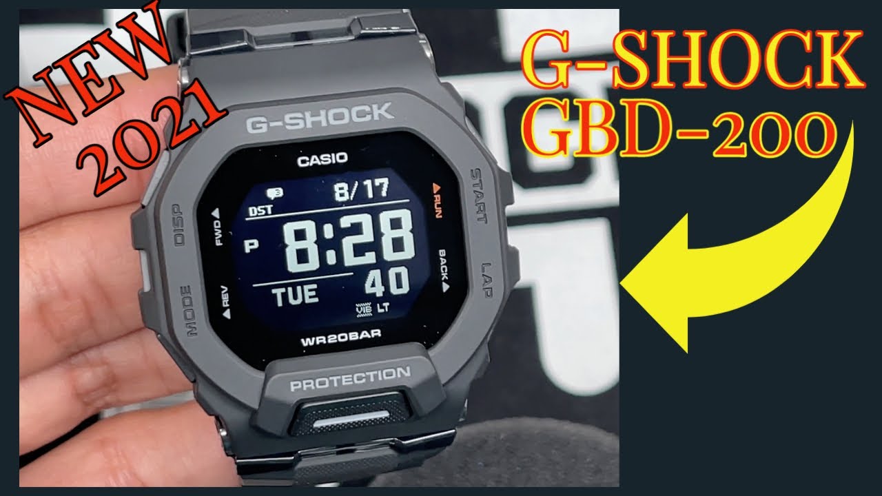 Jual Casio G-Shock GBD-200-1DR GBD200-1 Original  Garansi Jakarta  Pusat Ontime Asia Tokopedia
