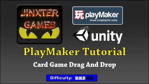 Unity Playmaker Card Game Drag And Drop