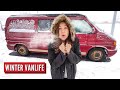 Winter Vanlife Begins in our Tiny VW Campervan