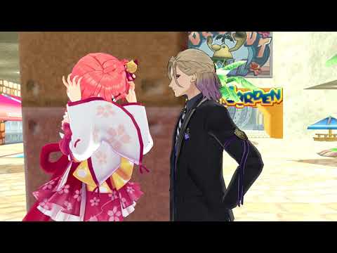 [MMDツイステ] Staying her side