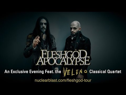 FLESHGOD APOCALYPSE - 2020 North American Tour Invite featuring VELENO Classical Quartet