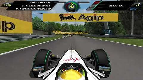 F1 Challenge VB 2009 Brawn Monza 5% Race