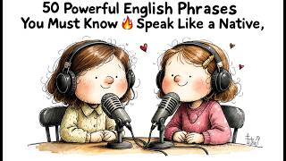 Celebrity 🎧 50 Powerful English Phrases You Must Know 🔥 Speak Like a Native Wealth
