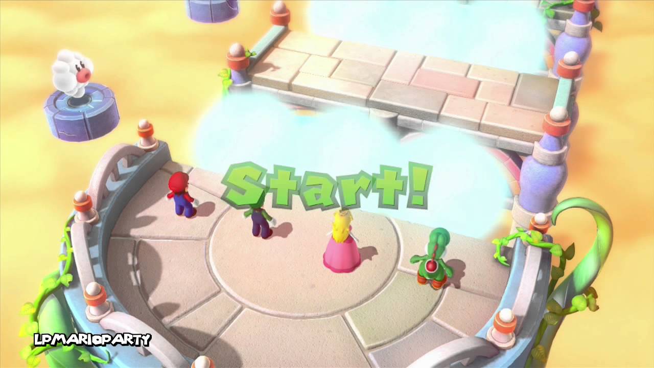 Mario Party 10 Minigame Cloud Cover De Wuschi Waschi Hd Youtube