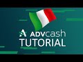 Advcash tutorial Italia | Come creare un account