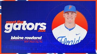 Blaine Rowland on Chasing Championships with the Gators | Meet the Gators