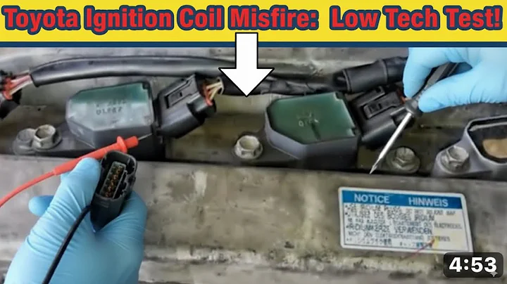 Testing Toyota's Four Wire Ignition Coils The Low Tech Way