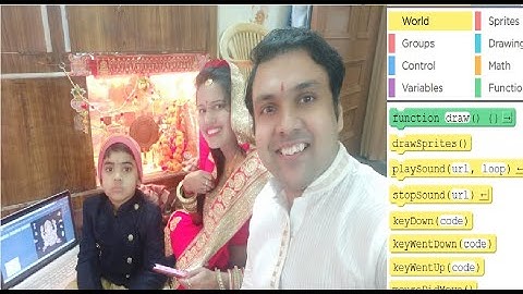 Tested Pooja App made on Code.org In Game lab