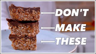 Stop! Don't Make These! 4 Ingredient Mars Bar Rice Krispies Squares Recipe