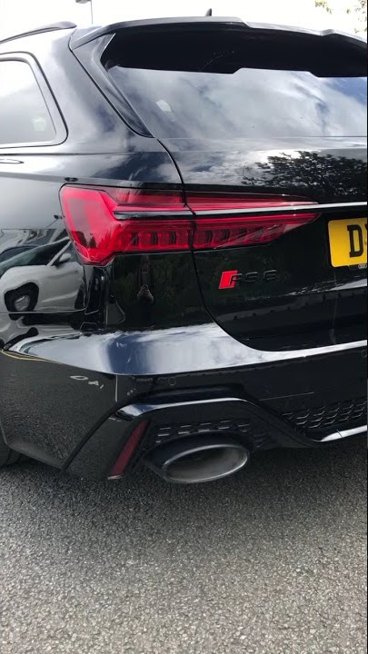 2021 Audi RS6 Avant 4.0 L TFSI V8! ENGINE SOUND! 📢💥