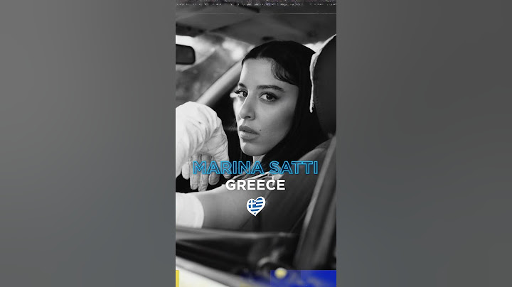 Marina Satti will represent #Greece at the Eurovision Song Contest 2024! 🇬🇷🌟 #Eurovision