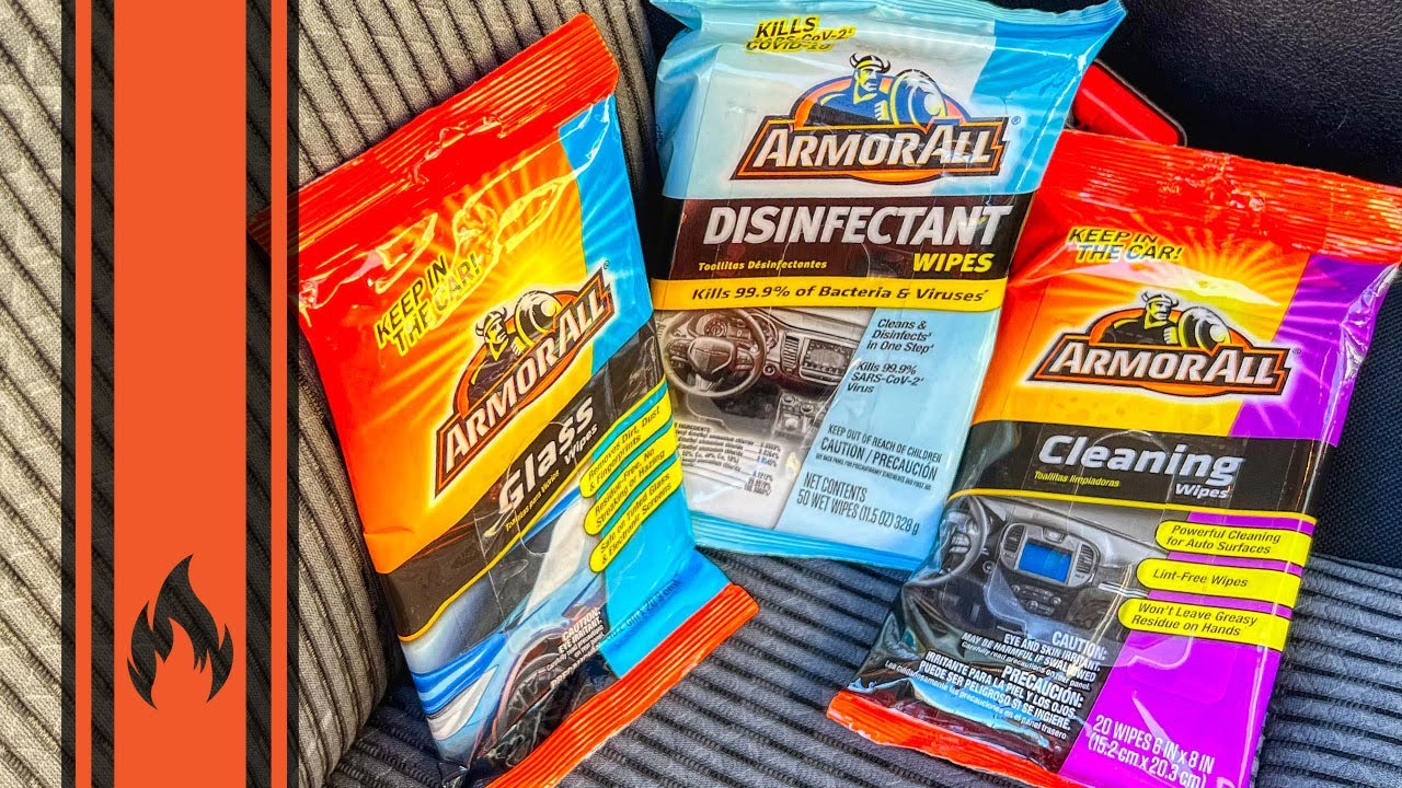 Quick Tip: Armor All Interior Cleaning Trio: Glass Wipes, Cleaning