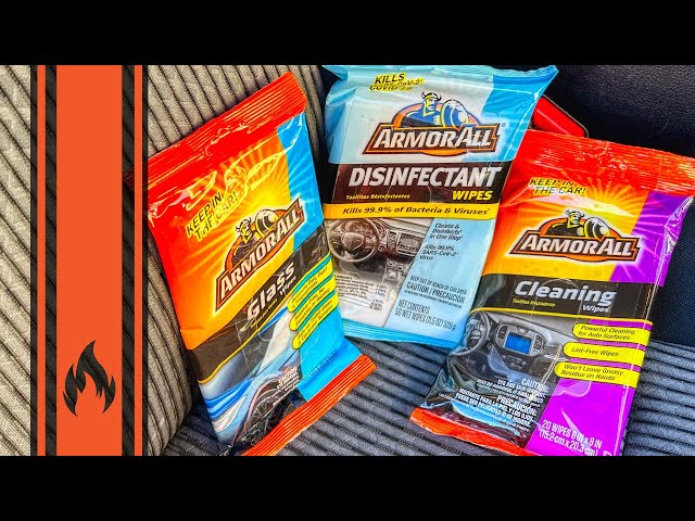 ArmorAll wipes. I review them here and show you the instant