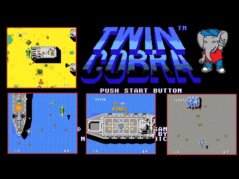 Видео: Twin Cobra (NES / Денди) - Прохождение. НЕ СПЛЮЩЕННАЯ картинка, БЕЗ фильтров.  [1080p60 HD]