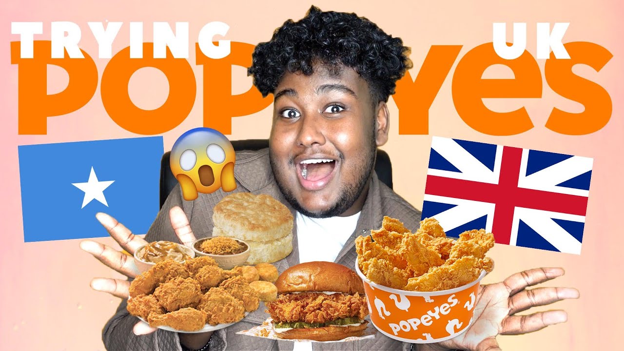 SOMALI TRYING BRITISH Popeyes For The First time *OMG!*