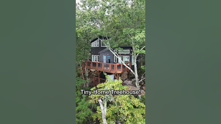 Luxury Tiny Home Treehouse Airbnb!