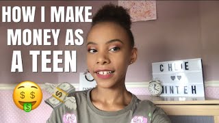 How I Make Money As A Teen Chloe Minteh