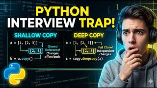 90% Fail This Python Interview Question (Deep vs Shallow Copy)