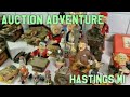 Auction Adventure In Hastings Mi! MASSIVE Auction! Pottery, Toys, Glassware Plus So Much More