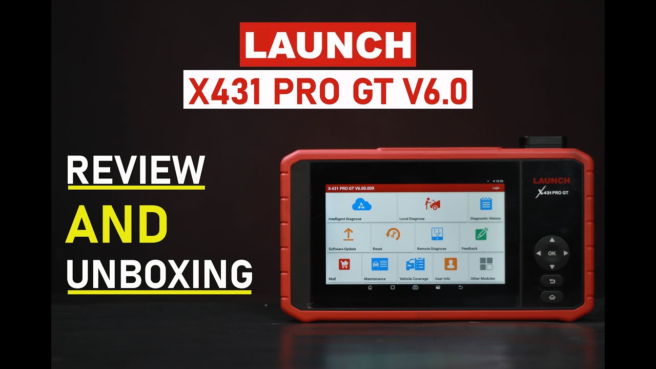 Launch X431 Pro GT V6 Unboxing in Urdu/Hindi Latest OBD2 Scanner