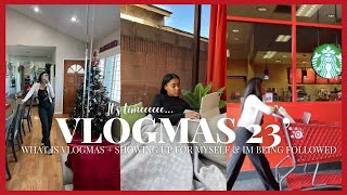 Finally Back In LA | Shopping For Christmas Pajamas &amp; Cutting Baes Hair | VLOGMAS DAY 1 2023