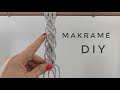 Tanuljunk Együtt Makramézni! Egyszerű Macrame Minta Falidíszekhez / Cumilánchoz, könyvjelzőhöz