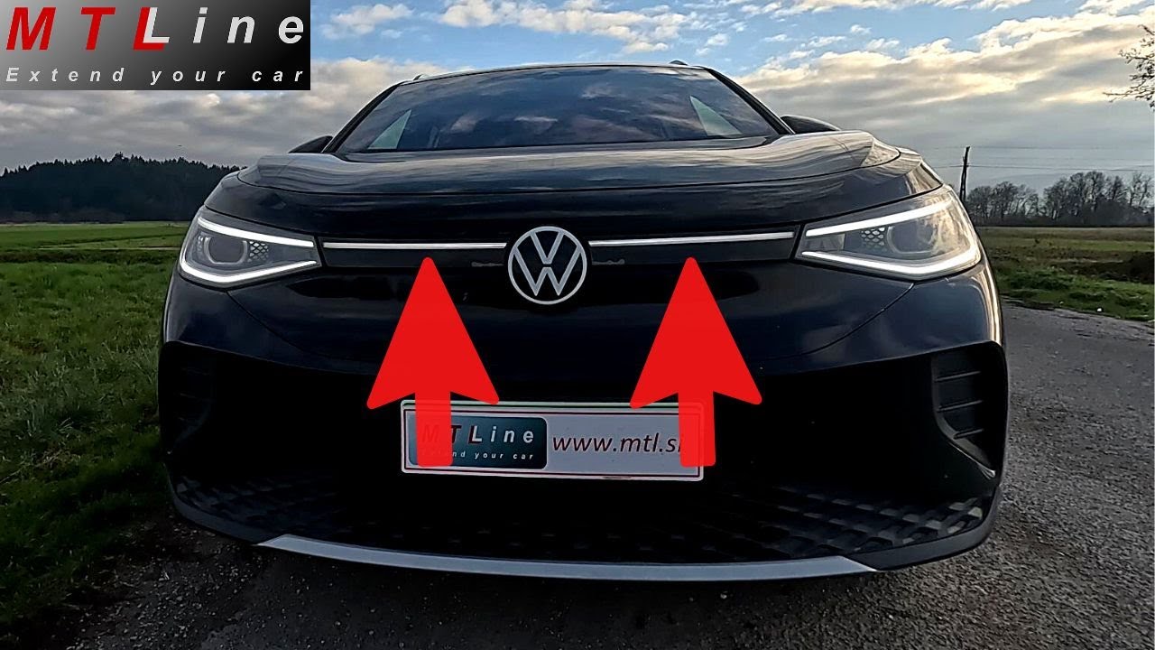 VW ID4, MY2023 – LED strip as drl – LED trak v funkciji dnevnih luči ...