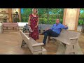 Convert-A-Bench Ultra III Outdoor 2-in-1 Bench-to-Table w/ 5 Year LMW on QVC Convert-A-Bench Ultra III Outdoor 2-in-1 Bench-to-Table w/ 5 Year LMW on QVC