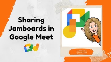 Sharing a Jamboard within Google Meet