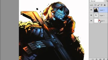 Adobe Photoshop guide: How to make clipping mask in Adobe Photoshop CS6 - Tutorial #6