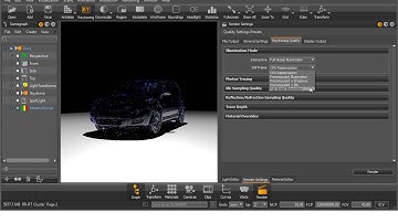 VRED PRO Rendering Raytracing Caustics