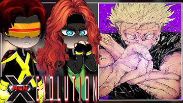 X-Men: Evolution React to Gojo Satoru as the strongest Omega-Level Mutant || Jujutsu Kaisen || X-Men
