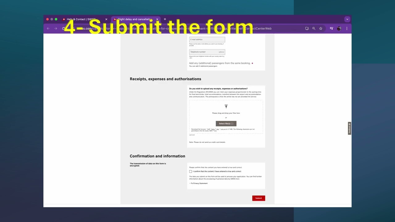 How to claim compensation for a flight delayup to 600 euros/person