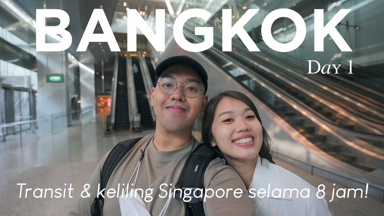 BANGKOK VLOG | Breakfast di Jakarta, lunch & ngopi di Singapore, dinner di Bangkok! 🇹🇭🥘