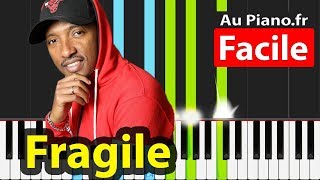Fragile soprano Karaoke Piano Facile chords