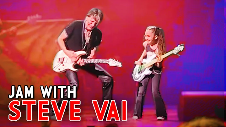Jam With STEVE VAI Ft. Nili Brosh (BTS, Soundcheck...