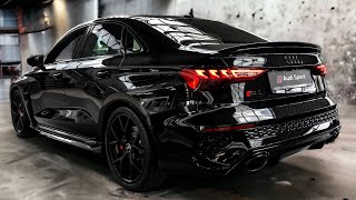 2023 Audi RS3 Sedan (400hp) - Interior and Exterior Details