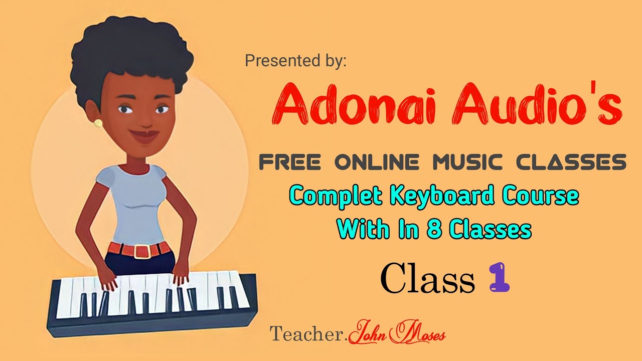 English Keyboard Class no 1 - YouTube