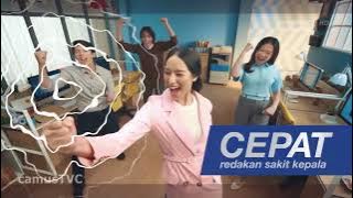 Iklan Paramex Cepat Redakan Sakit Kepala 📺 TVC 2025