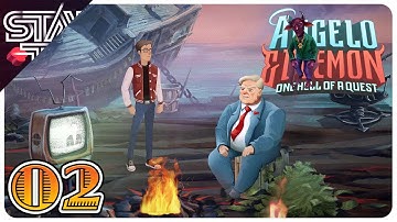 Angelo and Deemon: One Hell of a Quest | Meeting Donald Trump in Hell - Part 2